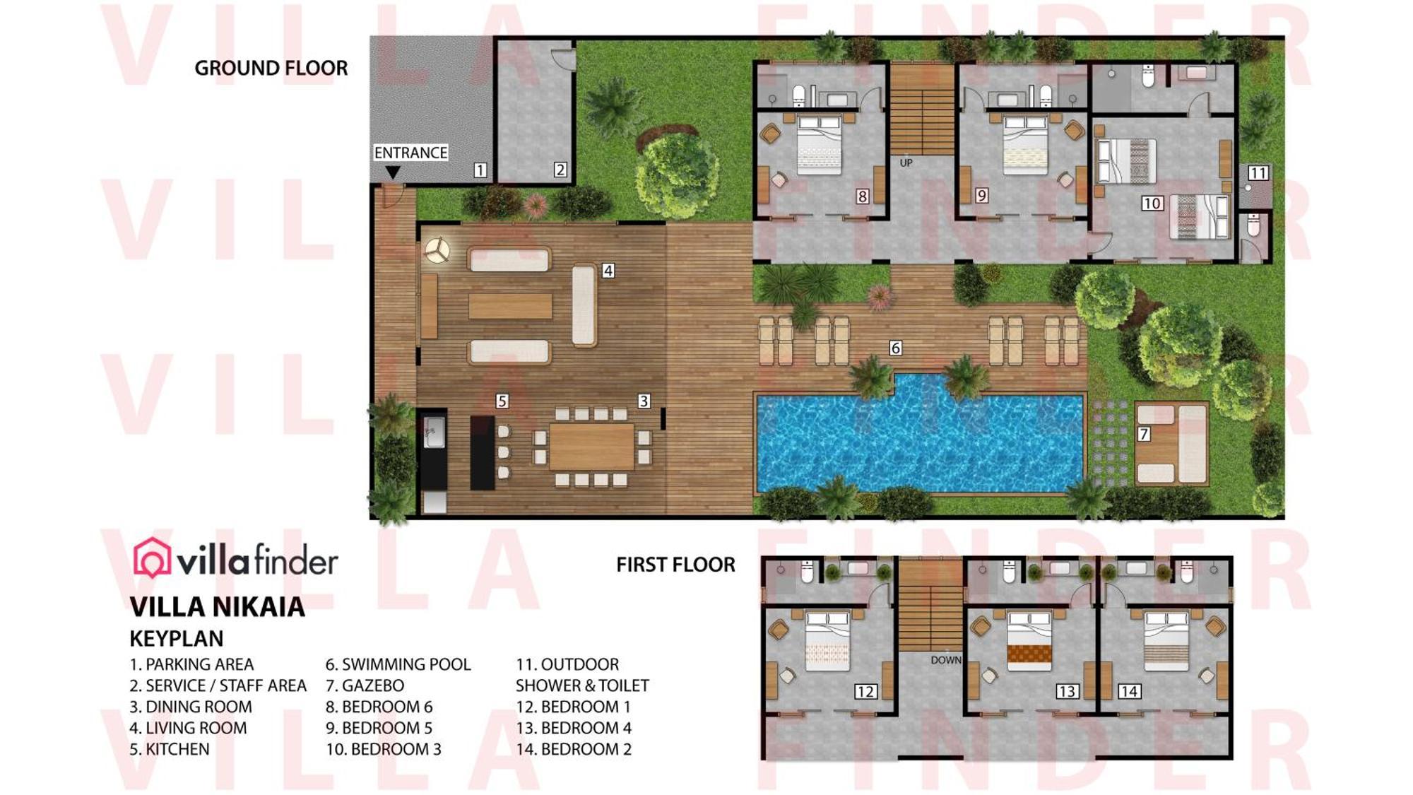 Villa Nikaia By Villa Finder Seminyak Eksteriør billede